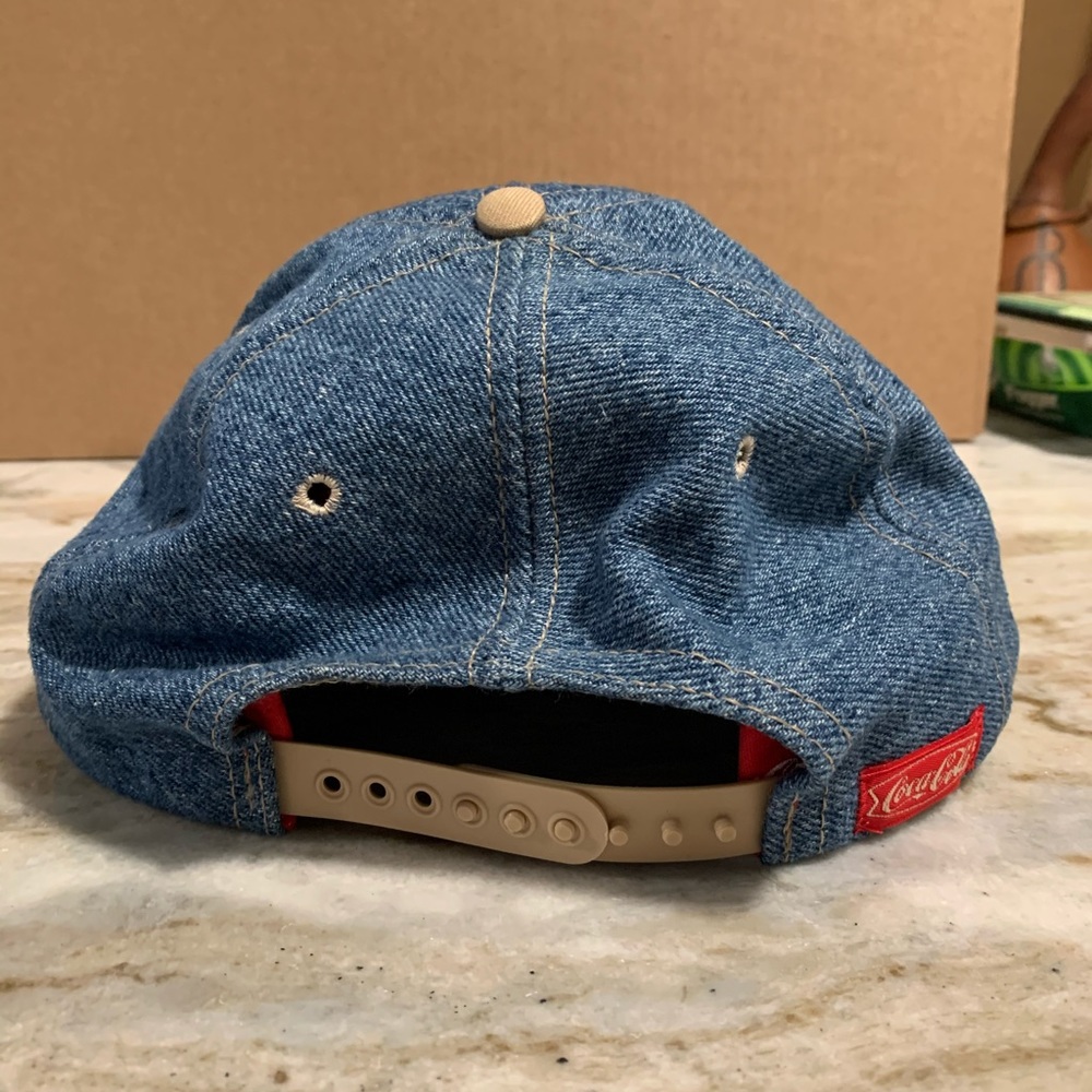 Denim Coca-Cola snap back